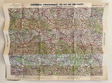 orig. Karte Landkarte um 1920