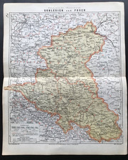 Landkarte Preuß. Provinz