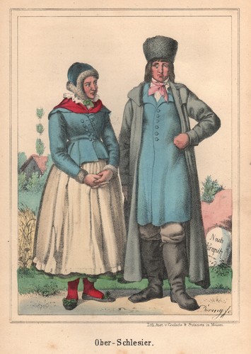 Oberschlesien tracht original - oberschlesien,