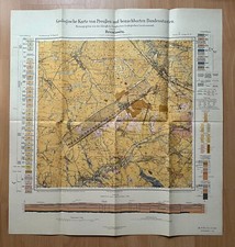 Geologische Karte von Preußen