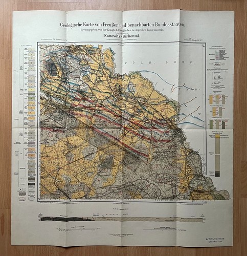 Geologische karte preußen - geologische,
