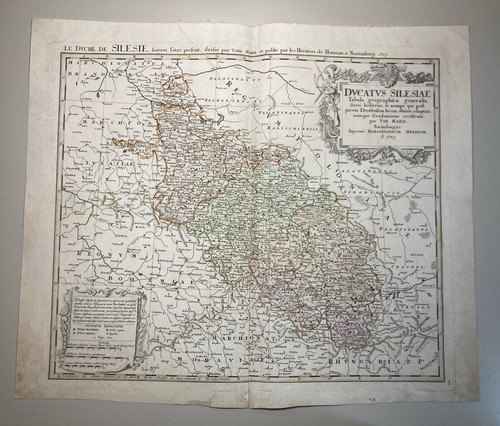 1749 alte landkarte ducatus - 1749,