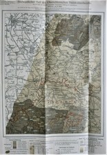 Landkarte Bergbau 1: 100.000