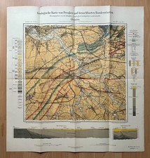 Geologische Karte von Preußen