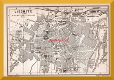 Liegnitz +Hist. Stadtplan von