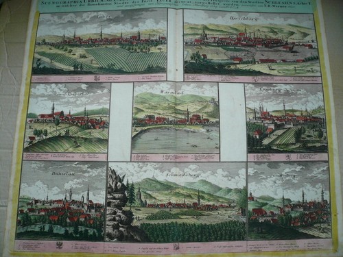 Scenographia urbium silesiae - urbium,