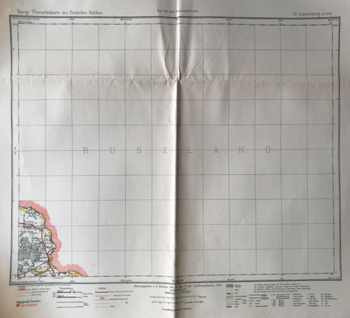 Topograph karte des deutschen - karte,